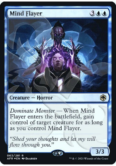 (英)【Foil】マインド・フレイヤー / Mind Flayer ★アンパサンド・カード★【AFR】 No.063