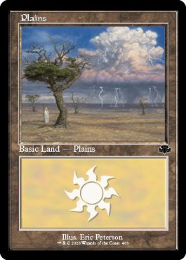 (英)【Foil】平地 / Plains【DMR】旧枠 No.403