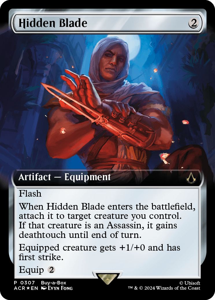 (英)【Foil】アサシンブレード / Hidden Blade【ACR】Box購入プロモ No.307