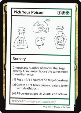 (英)Pick Your Poison【MB1-TEST】 後期版 No.097