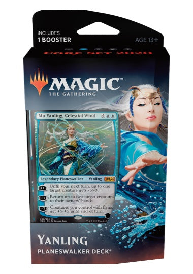 (英)基本セット2020 プレインズウォーカーデッキ「天界の風、ムー・ヤンリン」 / Core Set 2020 Planeswalker Deck 「Mu Yanling, Celestial Wind」【GIFT】 ※発送方法は「ゆうパック」を選択してください。