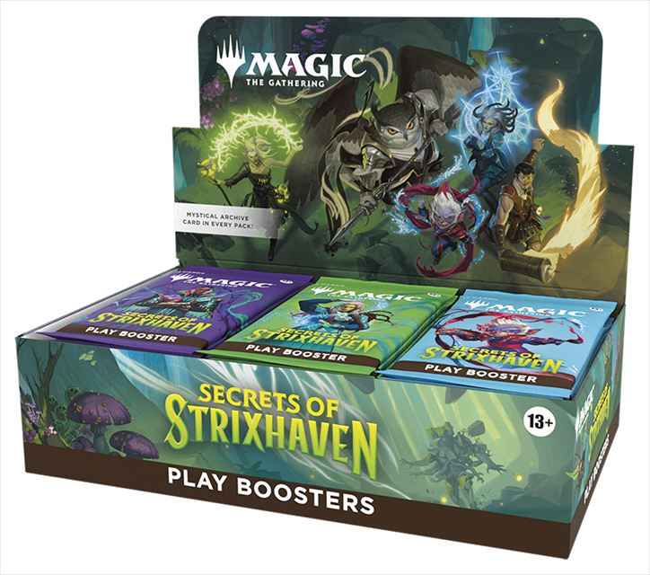 (英)『ストリクスヘイヴンの秘密』 プレイ・ブースターボックス / Secrets of Strixhaven Play Booster Box【BOX】 ※発送方法は「ゆうパック」を選択してください。