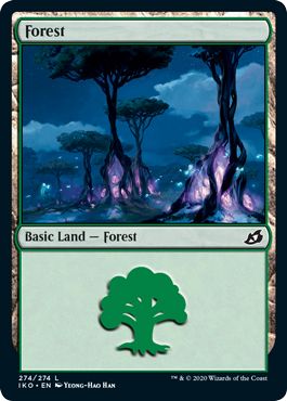 (英)【Foil】森 / Forest【IKO】 No.274