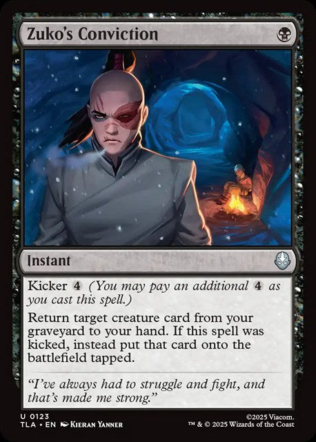 (英)【Foil】ズーコの決心 / Zuko's Conviction【TLA】 No.123