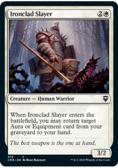 (英)鉄覆いの処刑者 / Ironclad Slayer【CMR】 統率者デッキ収録 No.376