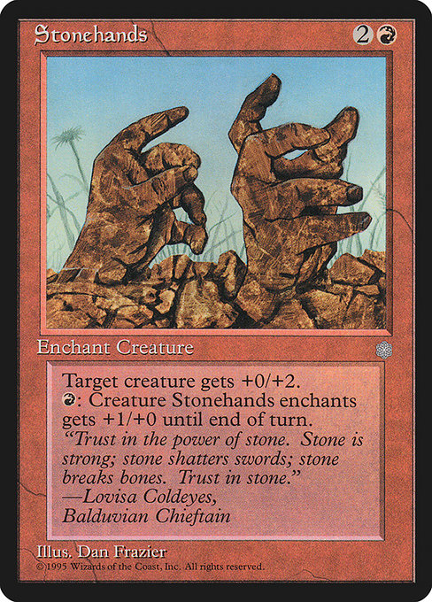 (英)Stonehands【ICE】 No.219