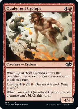 (英)震足サイクロプス / Quakefoot Cyclops【J22】 No.583