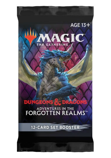 (英)フォーゴトン・レルム探訪 セット・ブースターパック / Adventures in the Forgotten Realms Set Booster Pack【PACK】