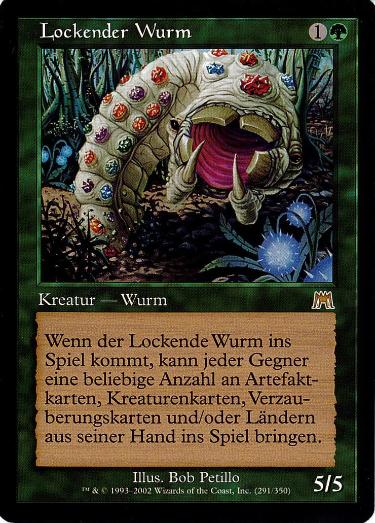 (ドイツ語)Lockender Wurm / Tempting Wurm【ONS】 No.291