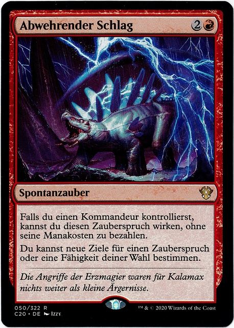 (ドイツ語)Abwehrender Schlag / Deflecting Swat【C20】 No.050