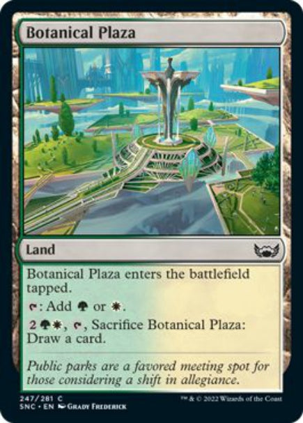 (英)【Foil】植物広場 / Botanical Plaza【SNC】 No.247