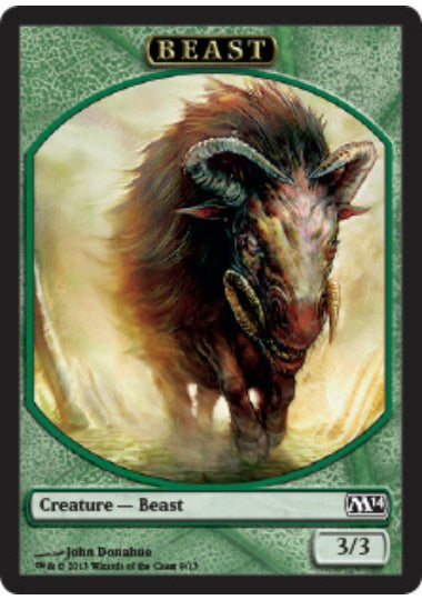 (英)ビーストトークン / Beast Token【M14-TOKEN】 No.009
