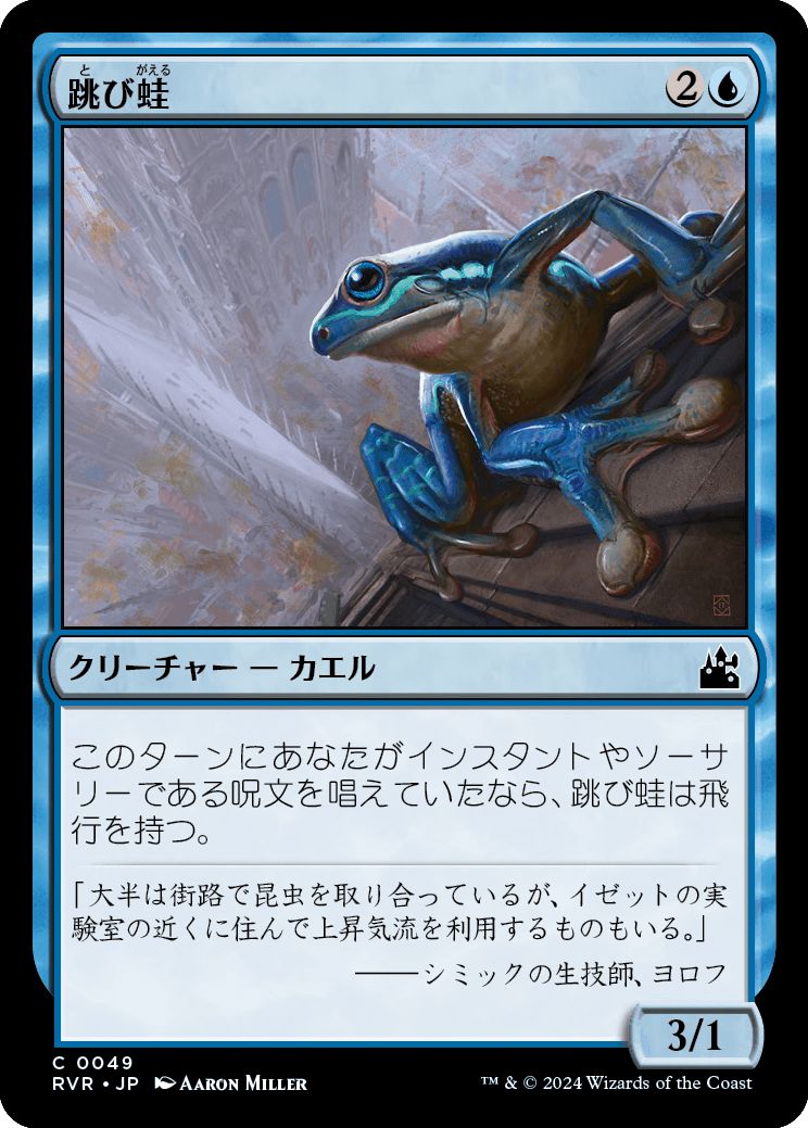 (日)跳び蛙 / Leapfrog【RVR】 No.049