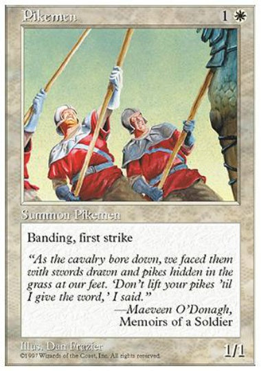 (英)長槍兵 / Pikemen【5ED】 No.052