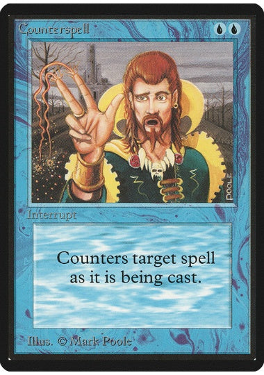 (英)対抗呪文 / Counterspell【BETA】 No.055