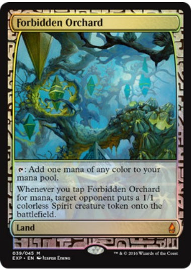 (英)【Foil】禁忌の果樹園 / Forbidden Orchard【EXP】 No.039
