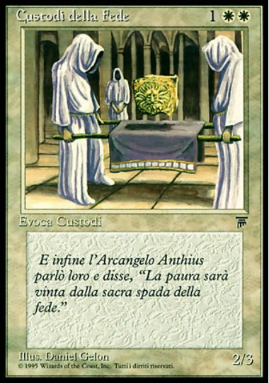 (イタリア語)Custodi della Fede / Keepers of the Faith【LEG】 No.024