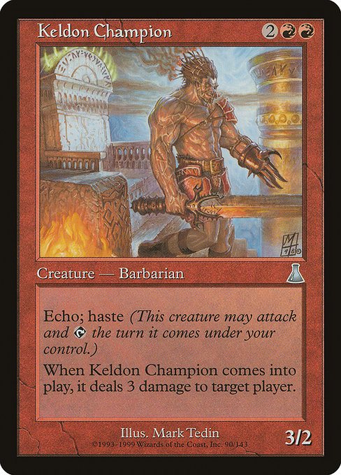 (英)ケルドのチャンピオン / Keldon Champion【UDS】 No.090