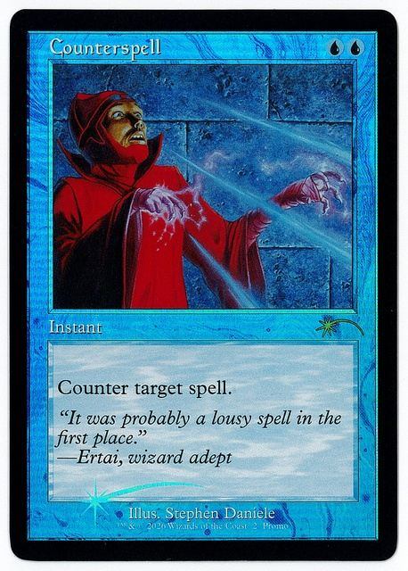 (英)【Foil】対抗呪文 / Counterspell【PRM】 Magiccon Las Vegas 2026 No.136
