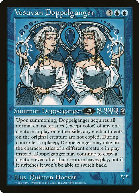 (英)Vesuvan Doppelganger【PRM】 アリーナプロモ 【Oversized Card】 BIG-PRM-022 ※トーナメントで使用することはできません。
