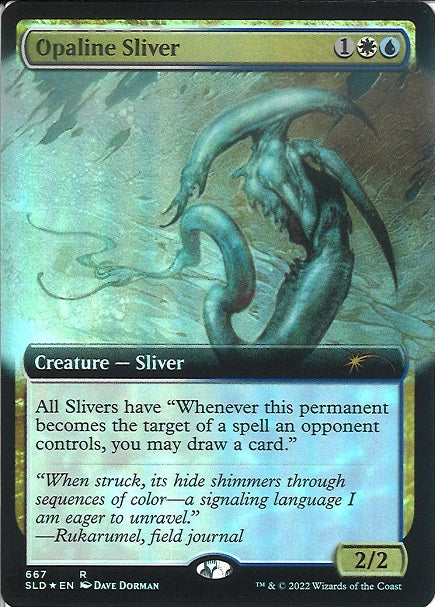 (英)【Foil】乳白スリヴァー / Opaline Sliver【SLD】 No.667