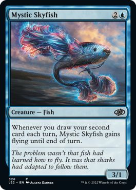 (英)神秘の空魚 / Mystic Skyfish【J22】 No.326