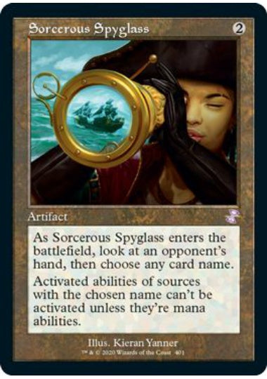 (英)魔術遠眼鏡 / Sorcerous Spyglass ★旧枠★ 【TSR】 No.401