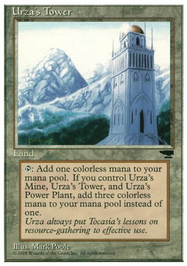 (英)ウルザの塔 / Urza's Tower【CHR】 (山) No.123