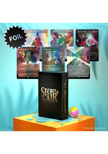 (英)Saturday Morning D&D Foil Edition 【BOX】 ※発送方法は「ゆうパック」を選択してください。