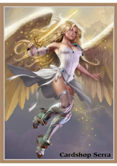 【サプライ】 Douglas Shuler 氏描き下ろし!Cardshop Serra Angel スリーブ (60枚入り) ※5個以上購入の場合、発送方法は「ゆうパック」を選択してください。