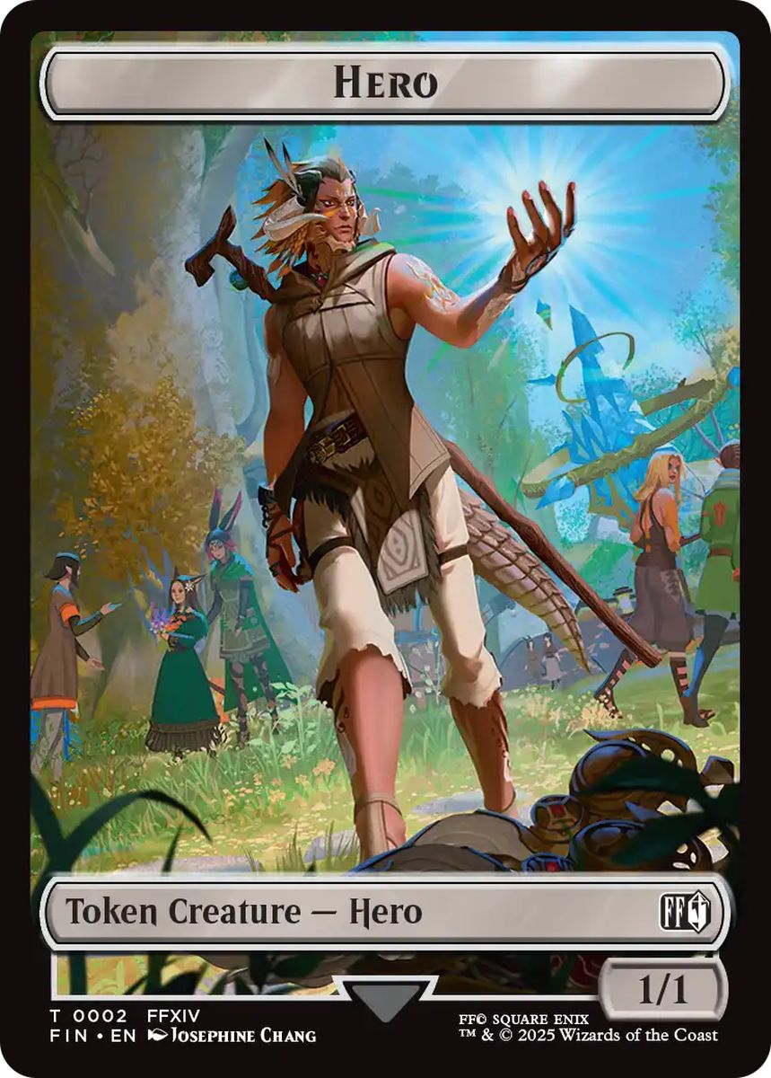 (英)英雄トークン / Hero Token No.002 - 騎士トークン / Knight Token【FIN-TOKEN】 No.010