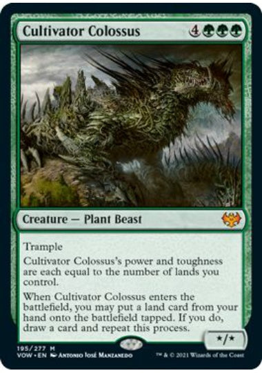 (英)耕作する巨躯 / Cultivator Colossus【VOW】 No.195