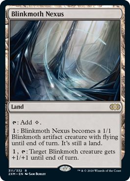 (英)【Foil】ちらつき蛾の生息地 / Blinkmoth Nexus【2XM】 No.311