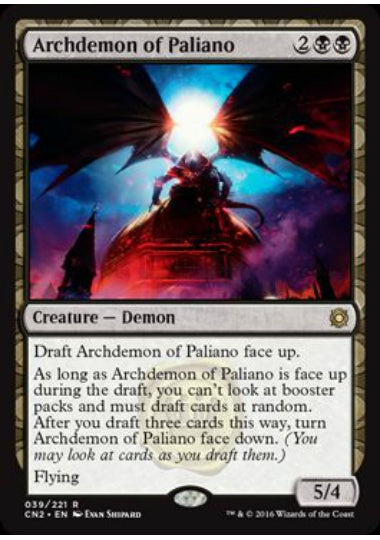 (英)【Foil】パリアノの大悪魔 / Archdemon of Paliano【CN2】 No.039