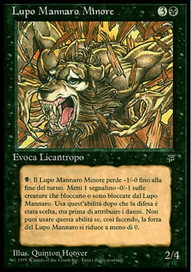 (イタリア語)Lupo Mannaro Minore / Lesser Werewolf【LEG】 No.110