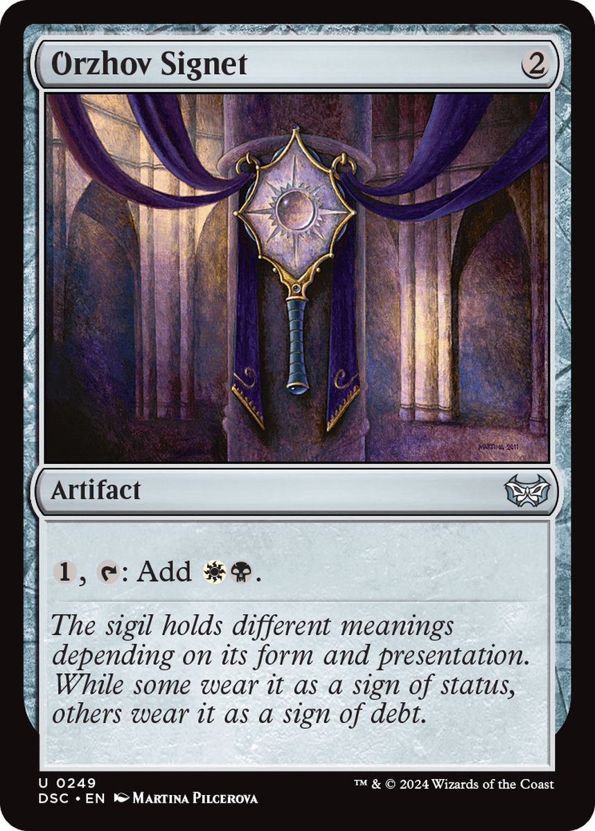 (英)オルゾフの印鑑 / Orzhov Signet【DSC】 No.249