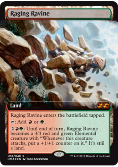 (英)【Foil】怒り狂う山峡 / Raging Ravine【UMAUBT】 No.U38