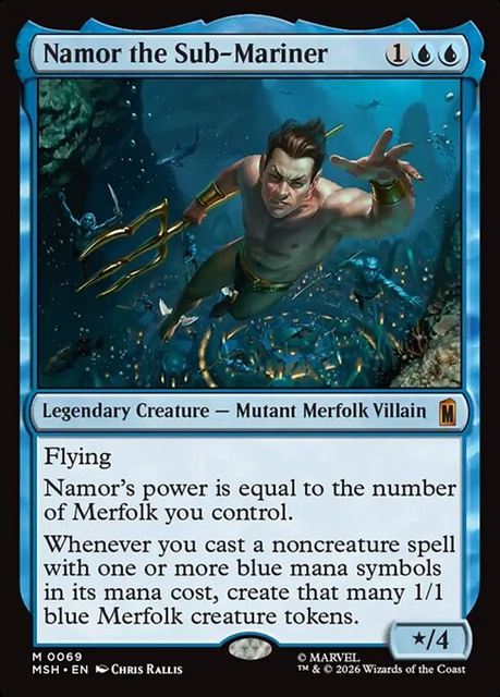 (英)サブマリナー、ネイモア / Namor the Sub-Mariner【MSH】 No.069