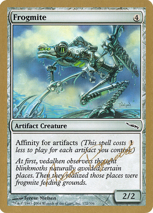 (英)金属ガエル / Frogmite【WC04】 World Championship Decks 2004 Aeo Paquette 金枠 No.052
