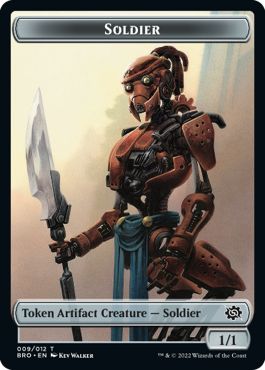 (英)兵士トークン / SoldierToken【BRO-TOKEN】 No.009