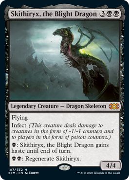 (英)荒廃のドラゴン、スキジリクス / Skithiryx, the Blight Dragon【2XM】 No.107