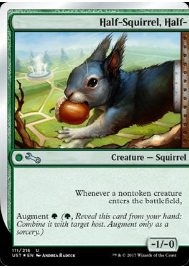 (英)【Foil】Half-Squirrel, Half- 【UST】 No.111