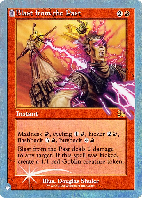 (英)【Foil】Blast from the Past【UNF-LST】 No.027