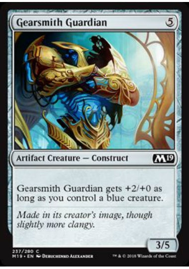(英)機械職人の守護者 / Gearsmith Guardian【M19】 No.237