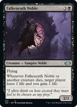 (英)ファルケンラスの貴族 / Falkenrath Noble【J22】 No.414