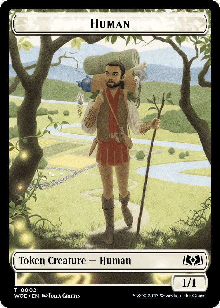 (英)人間トークン / Human Token【WOE-TOKEN】 No.002