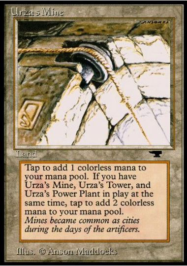(英)ウルザの鉱山 / Urza's Mine【ATQ】 (滑車) No.083C
