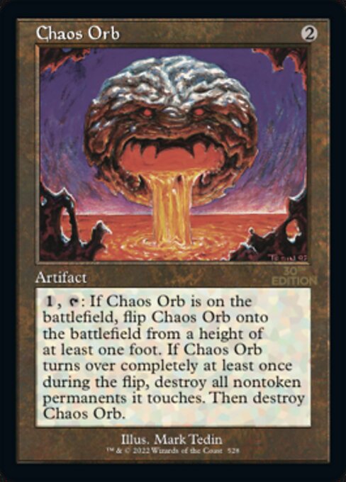 (英)Chaos Orb【30A】 旧枠加工カード No.528 ※トーナメントで使用することはできません。