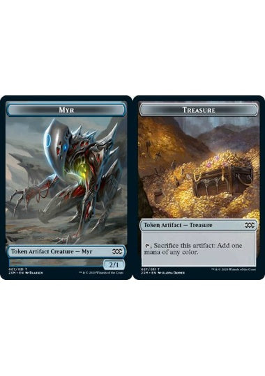 (英)【Foil】マイアトークン / Myr TokenNo.007 - 宝物トークン / Treasure Token【2XM-TOKEN】 No.027