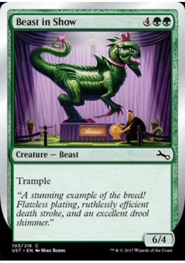 (英)【Foil】Beast in Show 【UST】 (A stunning)No.103A